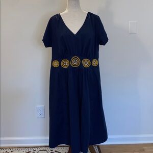 Wayward Fancies eShakdi Navy Blue Dress size L